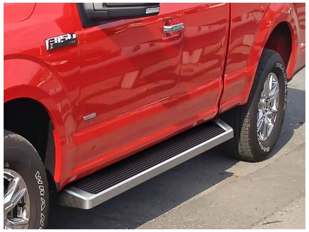 Polished Aluminum Running Boards D48205