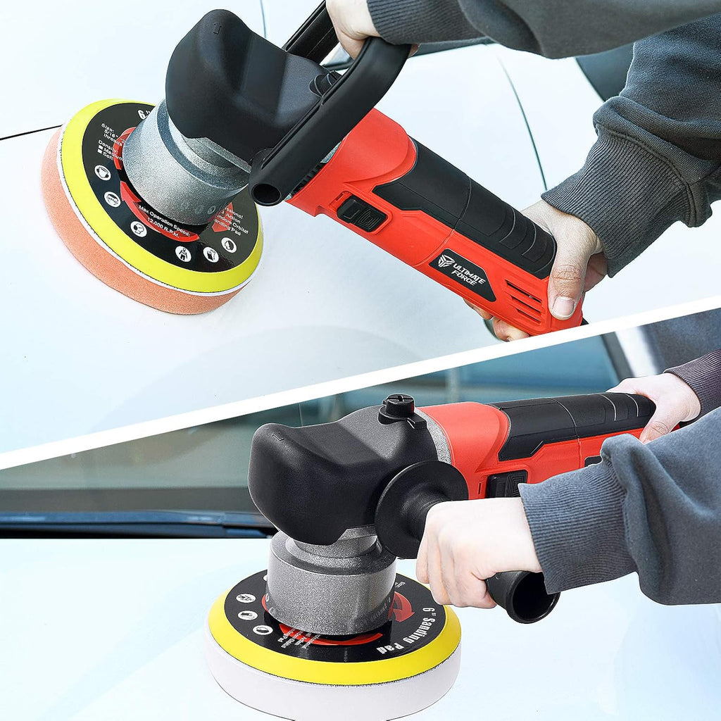 6 Inch Dual Action Random Orbital Car Buffer Polisher A1095