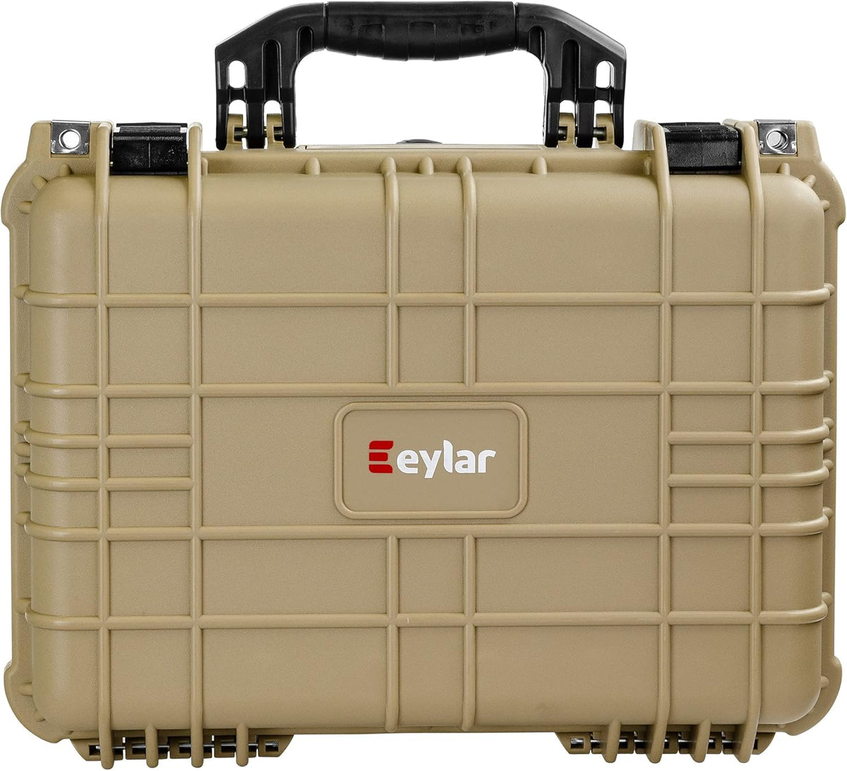 White Waterproof Hard Camera Case with Foam L73259