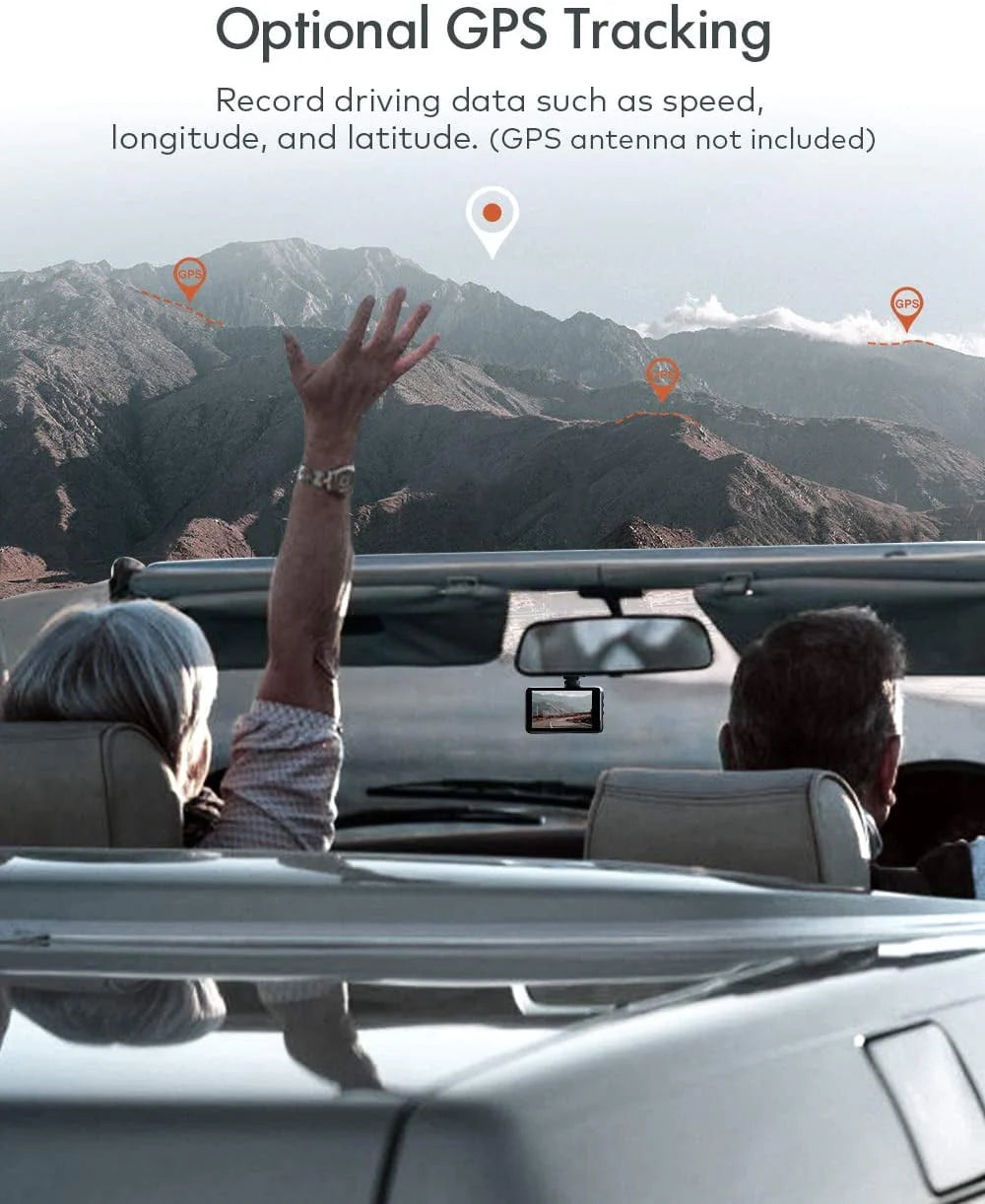 1080P Dash Cam with 3'' IPS Screen N545