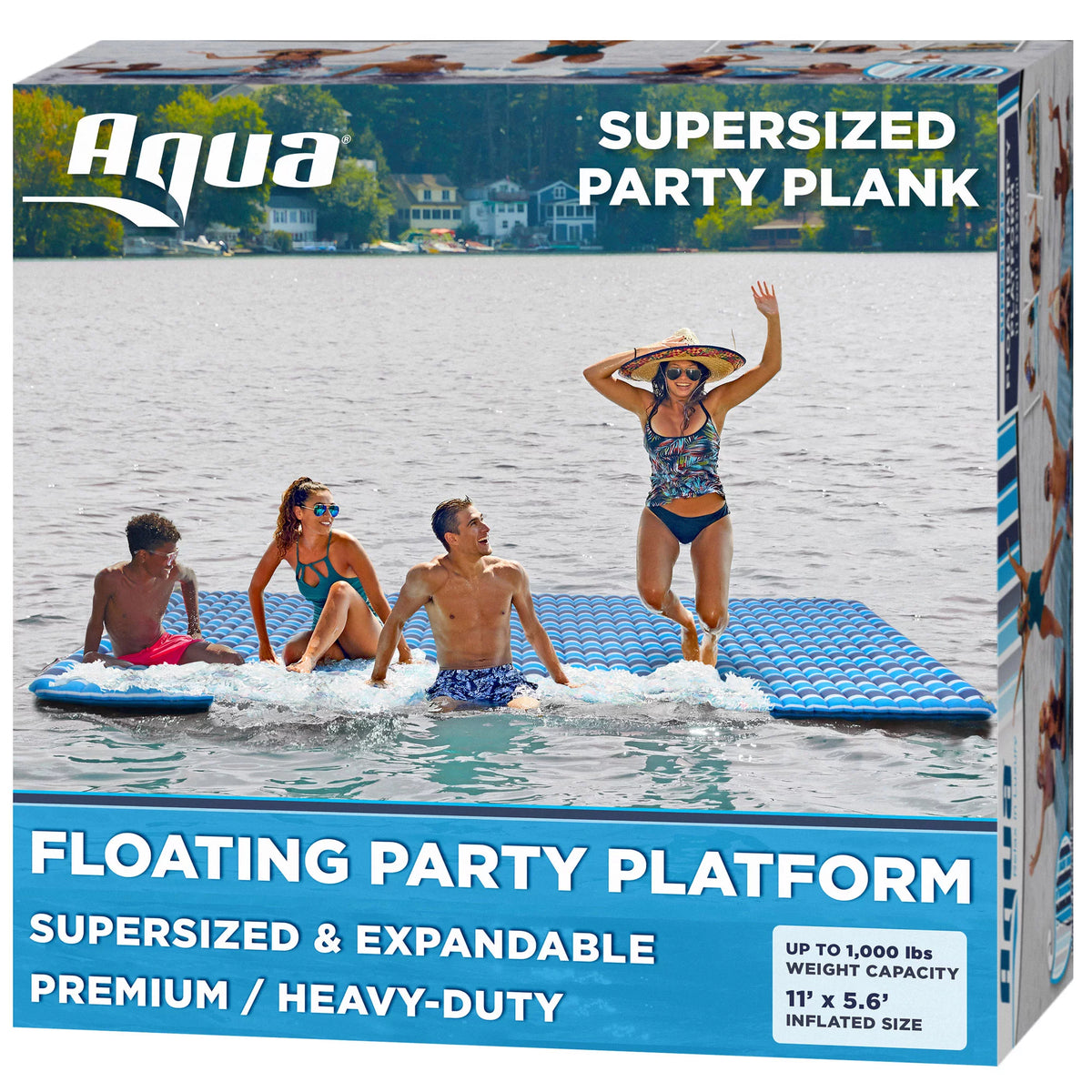 Inflatable Floating Island Raft Platform Q3274
