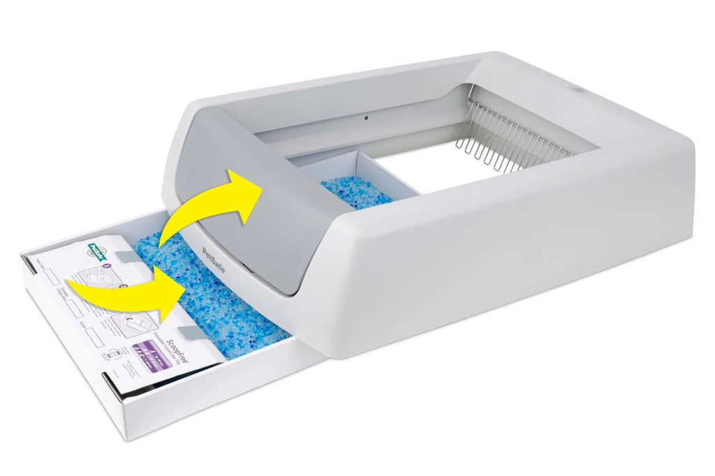 Gray Self-Cleaning Cat Litter Box B274