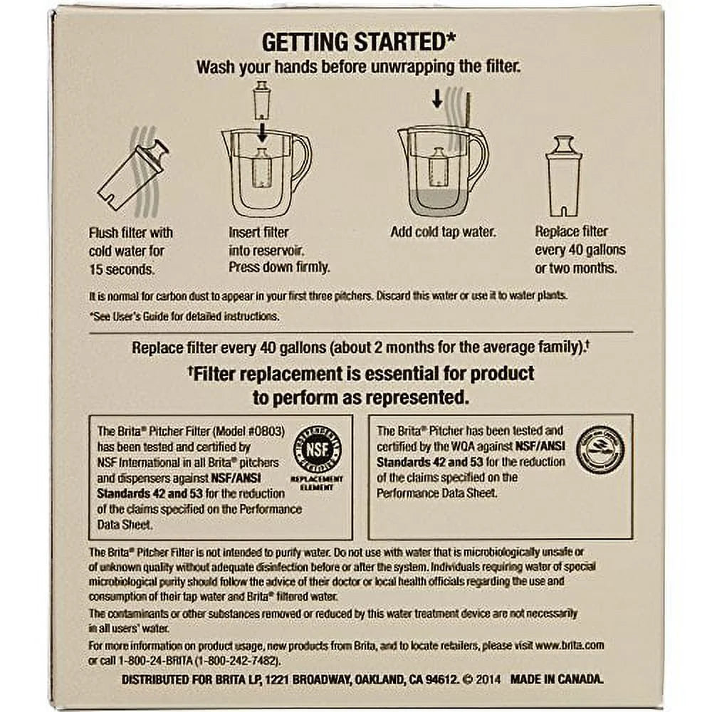 2 Count Standard Replacement Water Filter T559