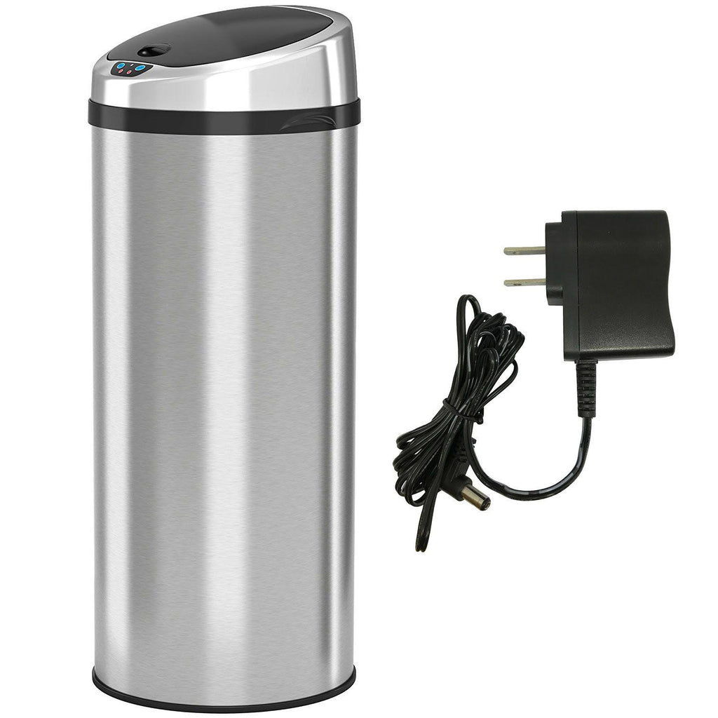 Stainless Steel Motion Sensor Trash Can F242011