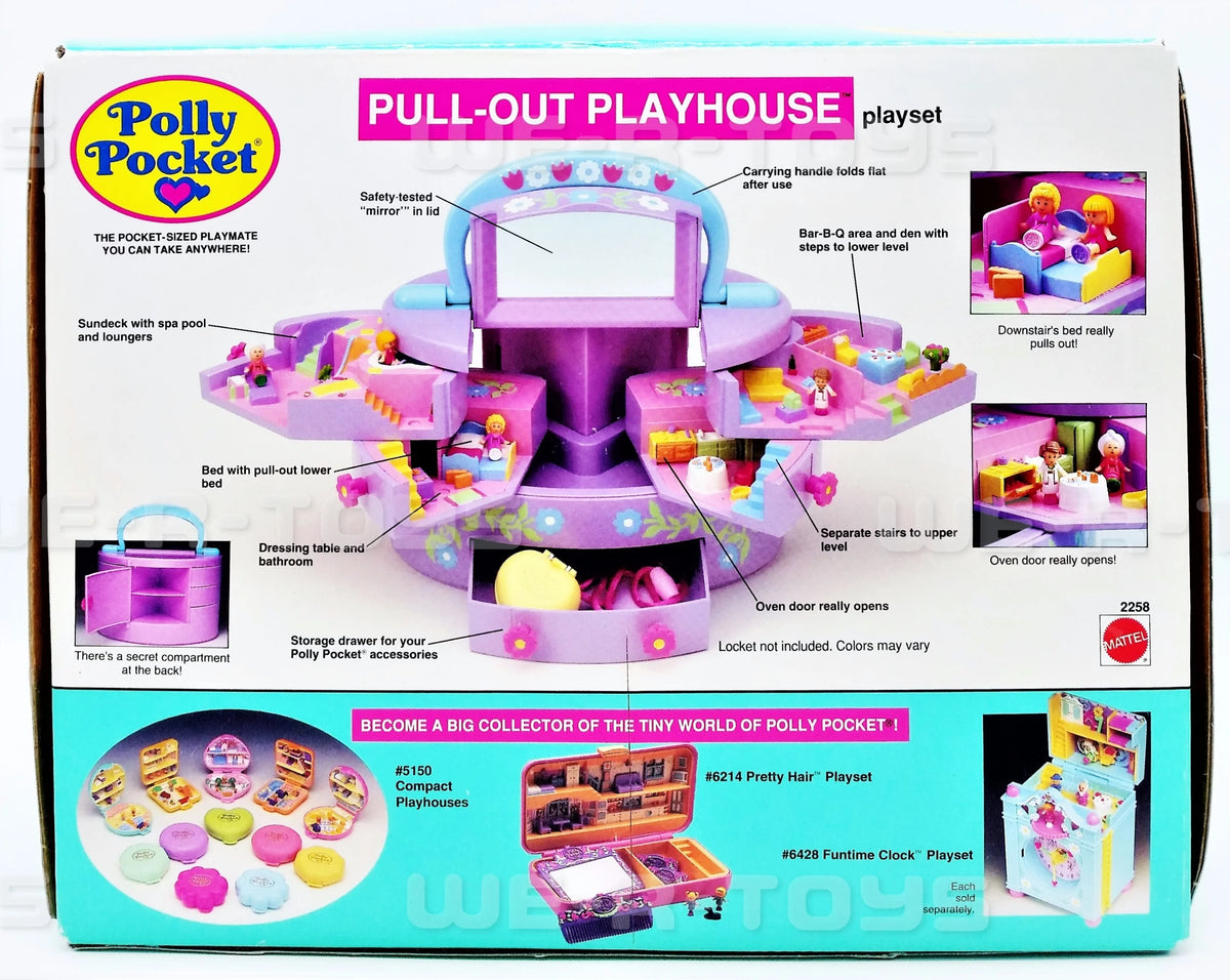 Polly Pocket Pull - Out Playhouse Playset I798314