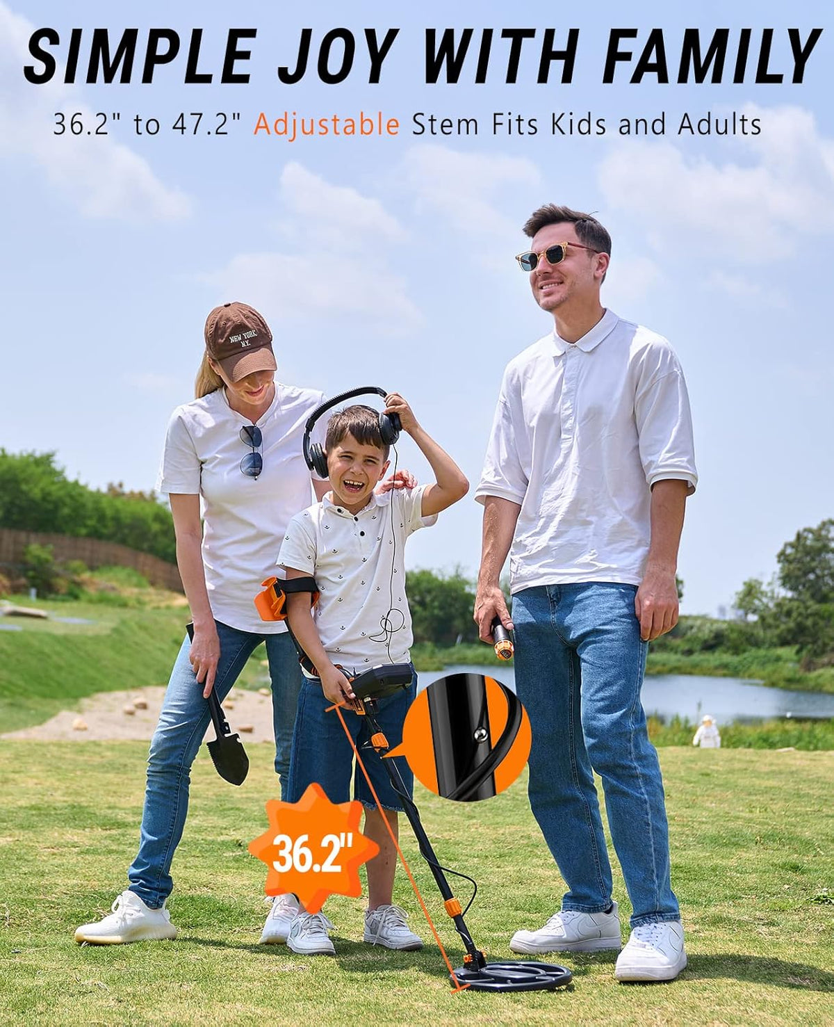 Metal Detector with 10" IP68 Coil A6859