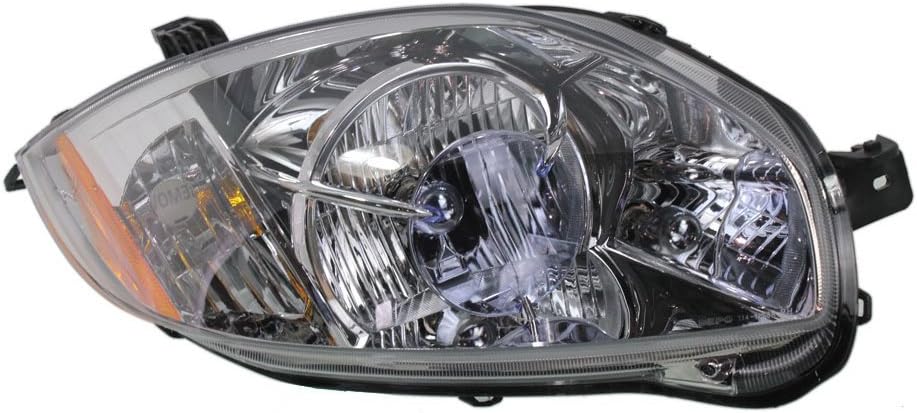 Headlight Set for 2007-2012 Mitsubishi Eclipse Halogen S15535