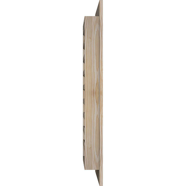 12x22W x 18x22H Vertical Gable Vent F2505