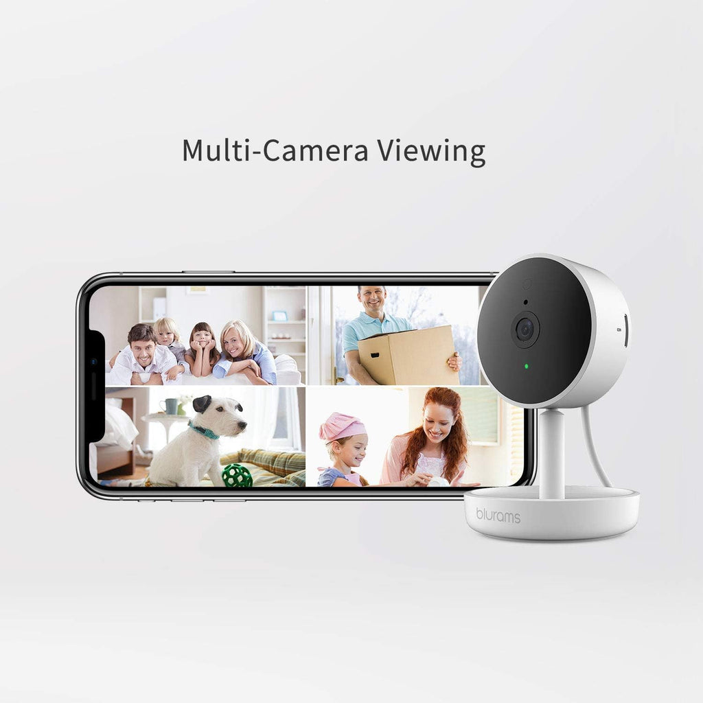 Indoor Security Camera Bundle Set, 1080p Baby Monitor Pet/Nanny Camera with Two-Way Audio, IR Night Vision, Pack of 2 L1326