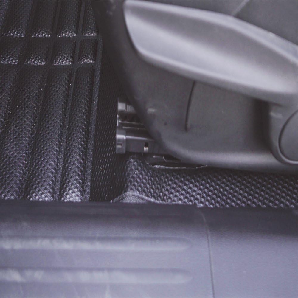 Black Waterproof Car Floor Mats for Toyota RAV4 2019-2022 S6030