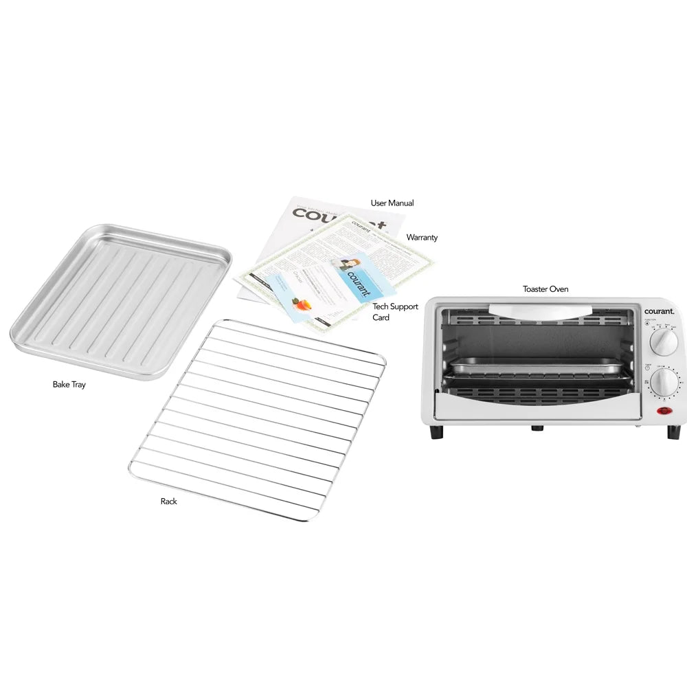 White 4-slice Toaster Oven R32670