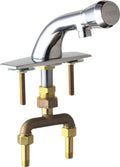 Hot and Cold Water Mixing Metering Sink Faucet Chrome R86015