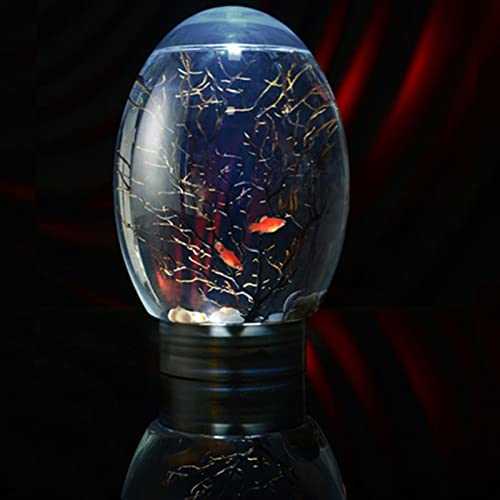 Mini Ecological Fish Tank with Led Base G3202
