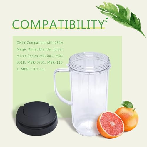 22oz Blender Cups with Cross Blade D6835