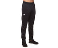 Black White Poly Knit Tapered Trousers Z637153