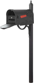 Hummingbird Curbside Mailbox with Locking Insert and Mailbox Post K1539