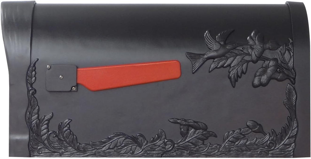 Hummingbird Curbside Mailbox with Locking Insert and Mailbox Post K1539