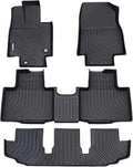 All Weather Floor Mats 3 Row Black Y319