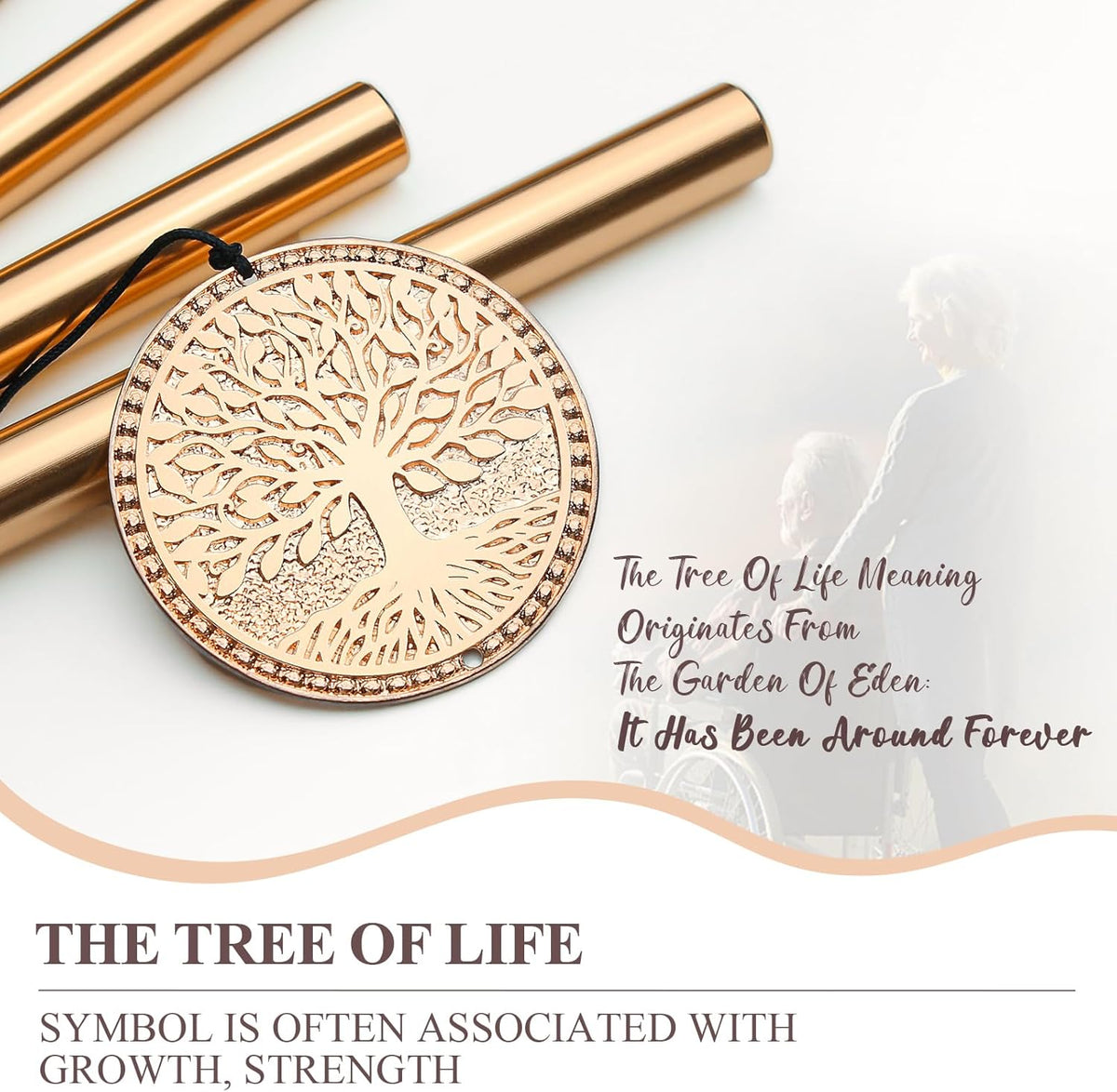Deep Tone Memorial Wind Chimes T8875