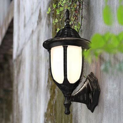 Black Outdoor Wall Lantern M59738