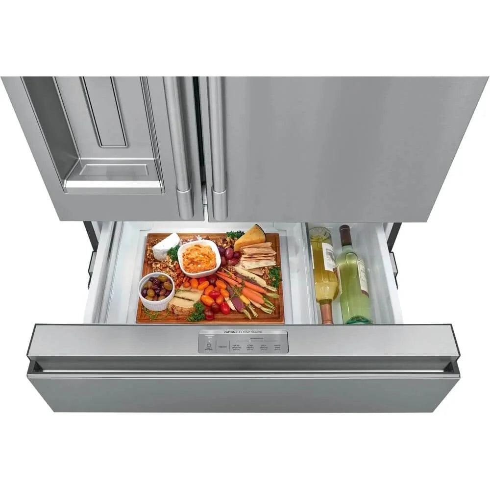 21.8 Cu. Ft. Stainless Counter Depth French Door Refrigerator N18515