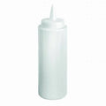 8 oz Plastic Condiment Squeeze Bottles Case/72 Yellow D242725