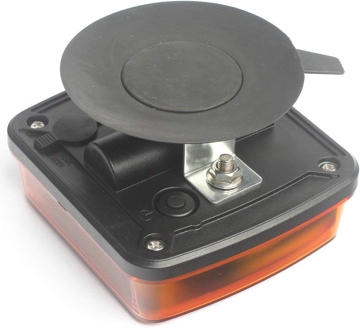 Amber LED Flashing Warning Light Kit with Magnetic Suction Cup Mounts H339662