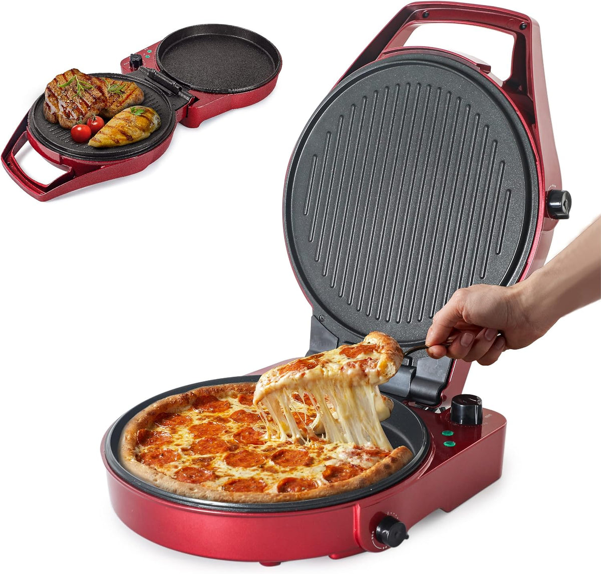 Countertop Pizza Maker Electric Grill T357