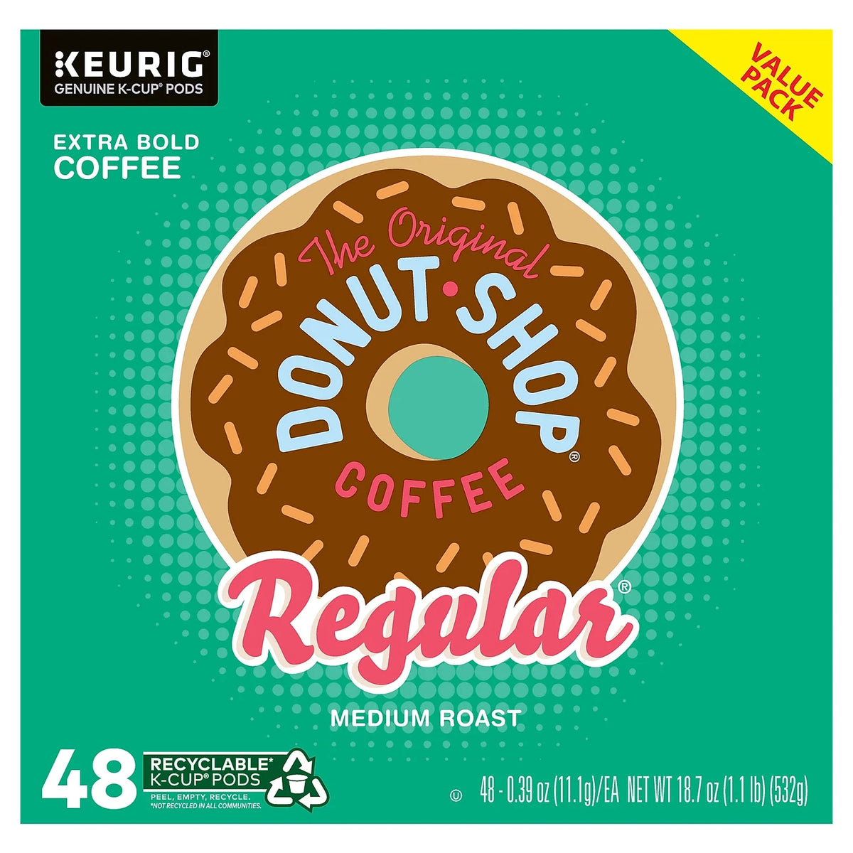 48 Count Medium Roast Coffee K-Cup Pods J912310