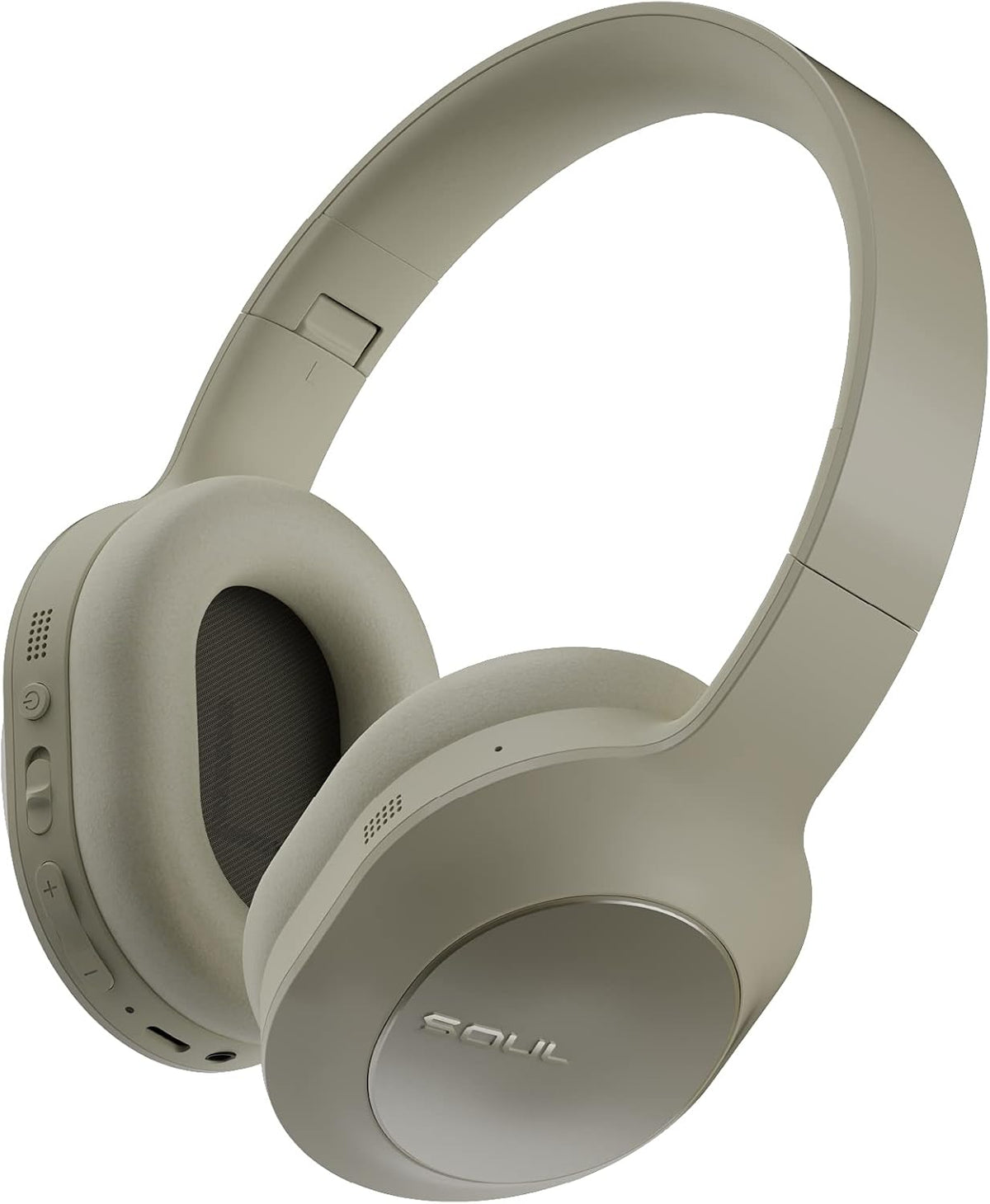 Beige Wireless Over-Ear Headphones V987