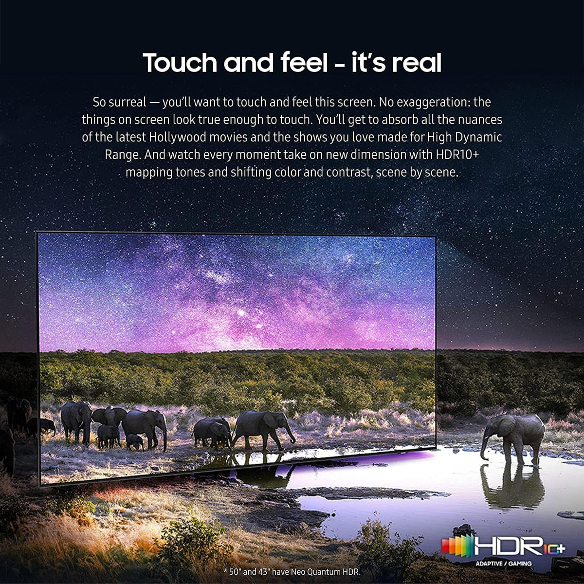 85-Inch Neo QLED 4K Smart TV I83121