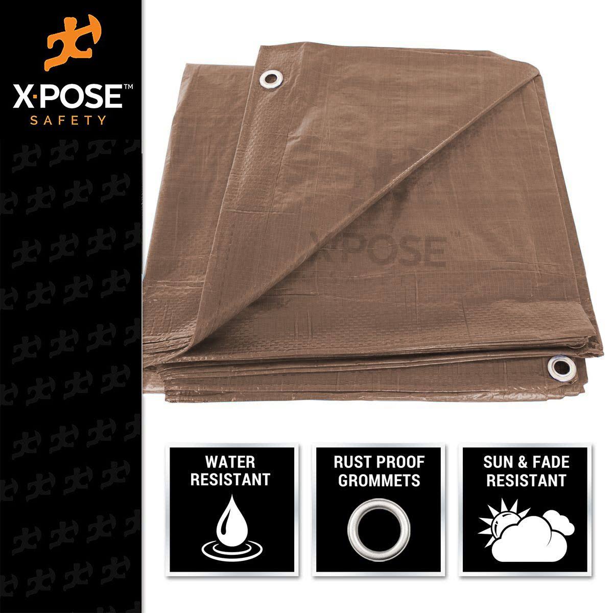 Brown Poly Tarps 12 x 20 Case of 10 C900