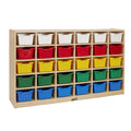 Birch 30 Cubby Tray Cabinet Y11150