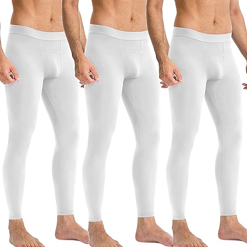 Men's Athletic Compression Pants Gym Leggings Workout Tights Sport Baselayer Running Yoga Football Basketball R6964