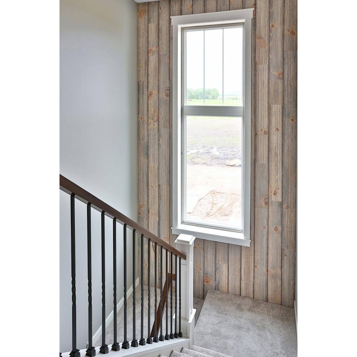 White Wash Barnwood Wall Coverings S74180