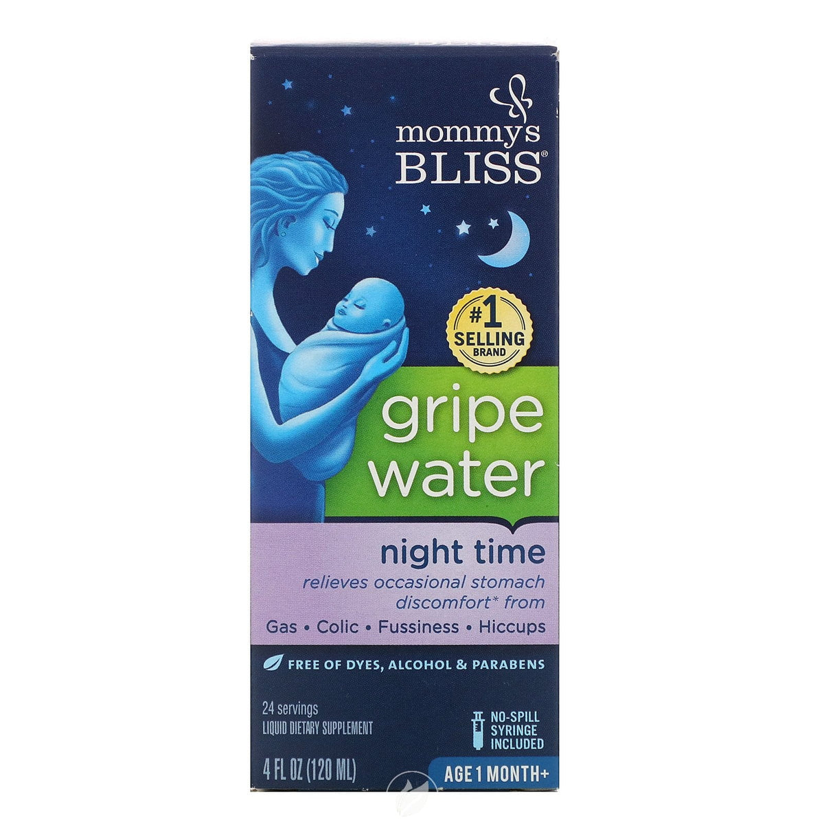 (3 Pack) Night Time Gripe Water, 4 fl oz (120 ml) O63834
