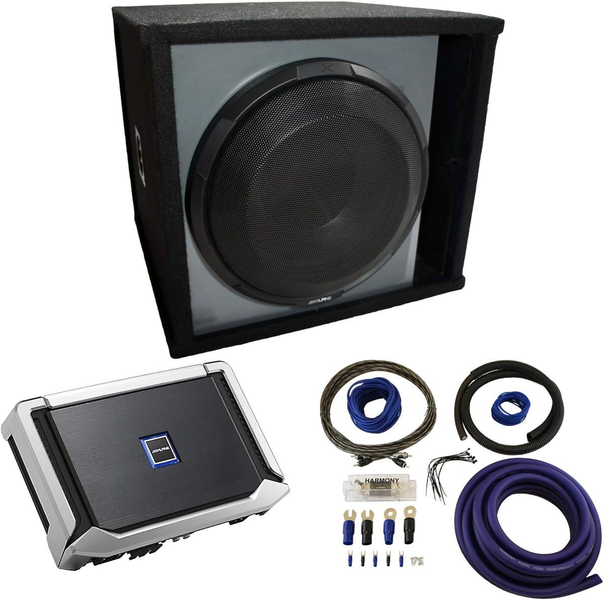 Ported Dual 10 Car Audio Subwoofer Enclosure P69194