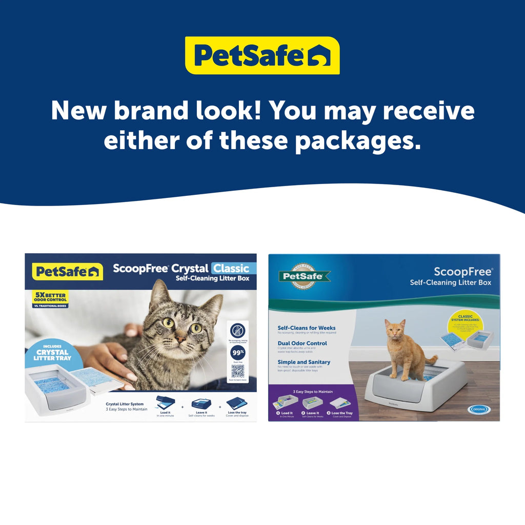 Gray Self-Cleaning Cat Litter Box B274