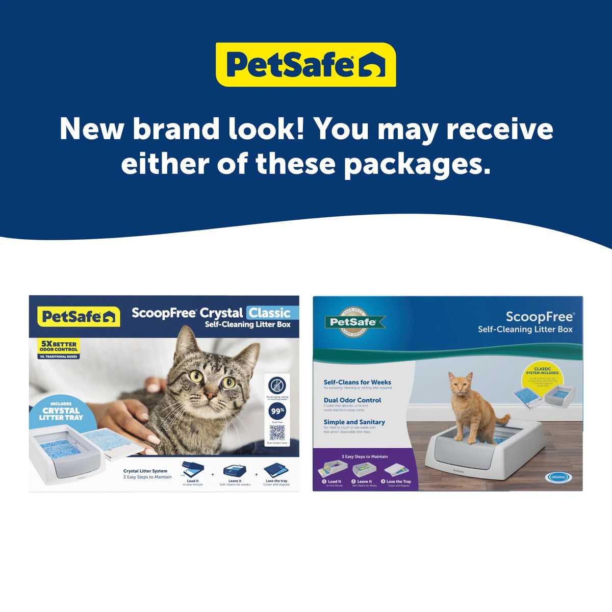Gray Self-Cleaning Cat Litter Box B274