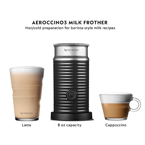 Red Nespresso Machine with Milk Frother R571185