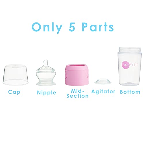 5 oz Pink Anti-Colic Baby Bottles, 3-Pack G951974