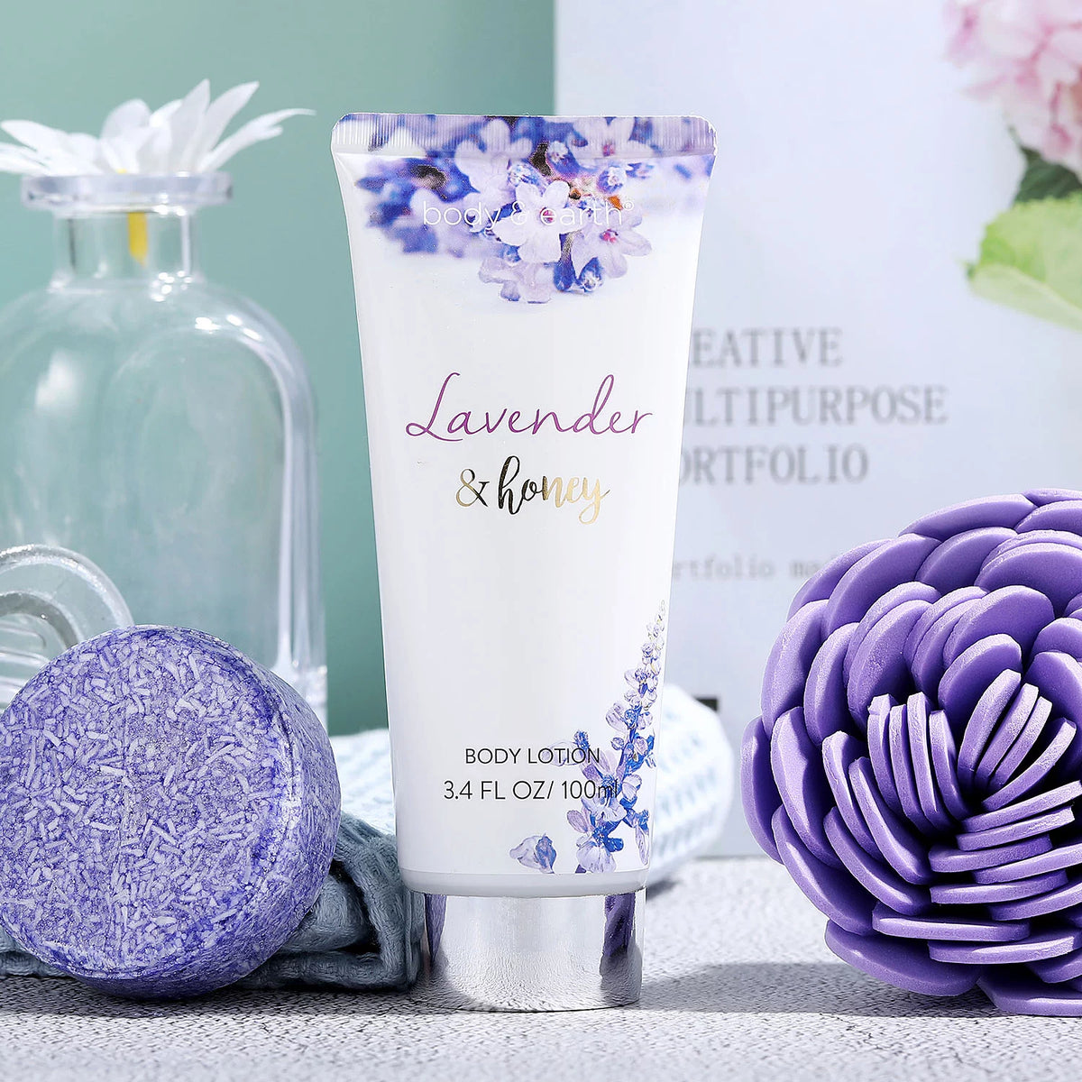 8 Pcs Lavender and Honey Spa Gift Sets X9901
