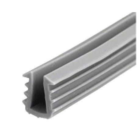 Gray Glazing Vinyl for 3/16x22 Glass Thickness - 1000& Roll Q75789