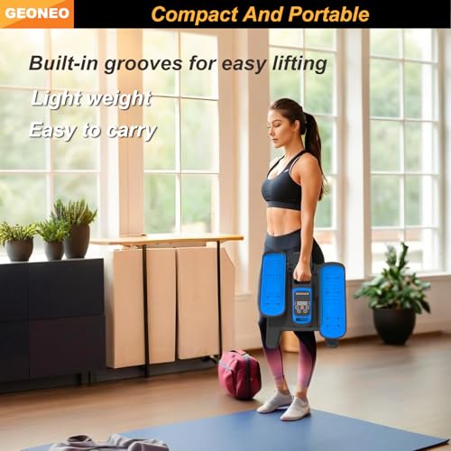 Under Desk Elliptical Machine, Electric Seated Pedal Exerciser with Monitor, Remote Control and 12 Adjustable Speeds A704
