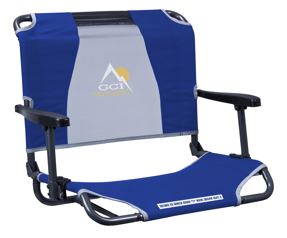 Folding Stadium Seat with Armrest, Red X73678