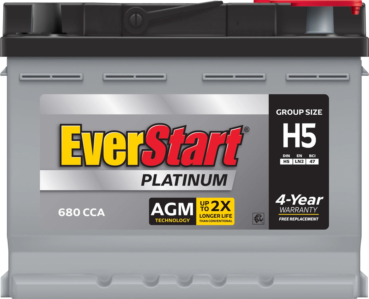 AGM Automotive Battery Group Size H5 12 Volt 680 CCA L4114