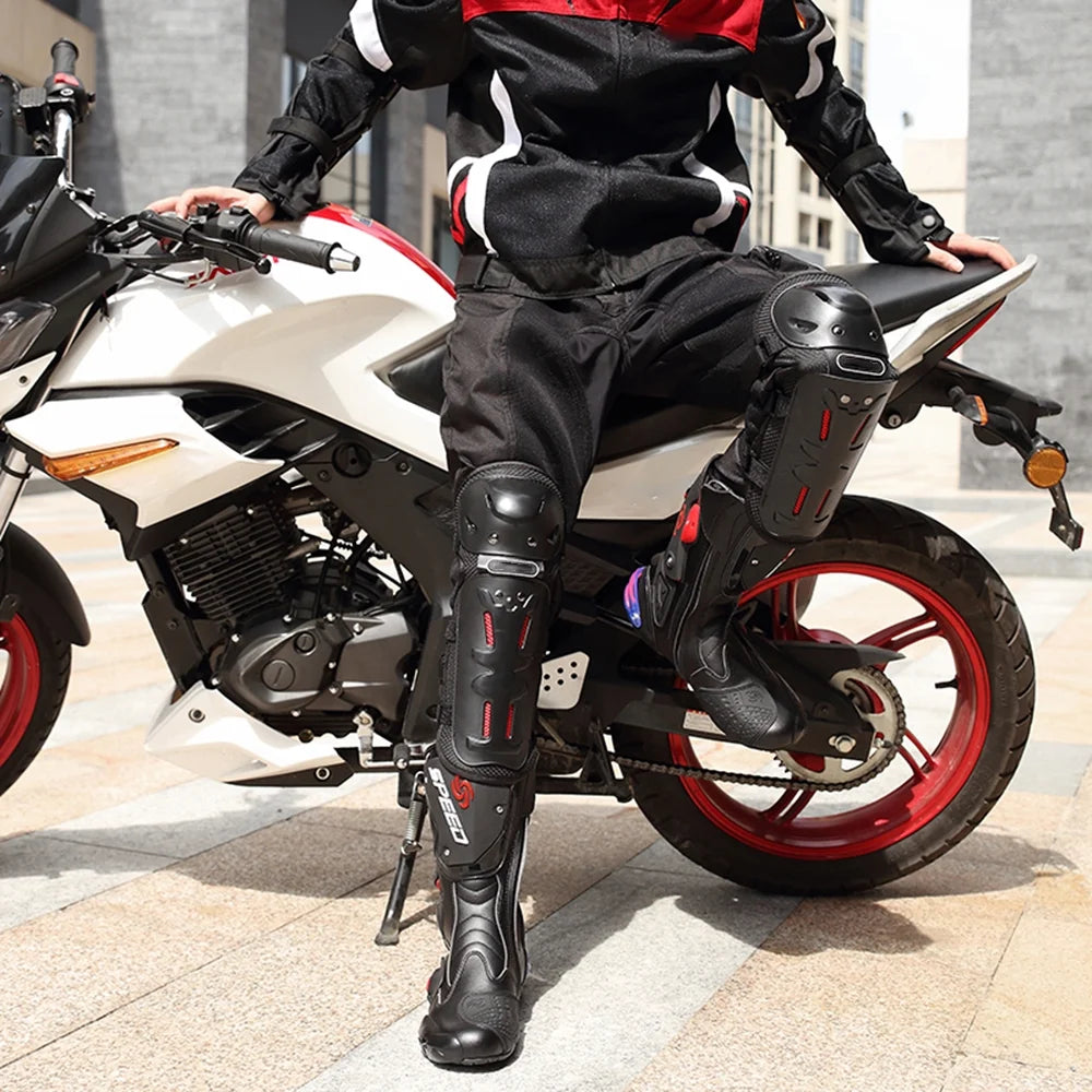 Cycling Knee Brace and Elbow Guards Protective Pads A633