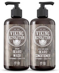 Beard Wash & Beard Conditioner Peppermint & Eucalyptus 34 Oz G46991
