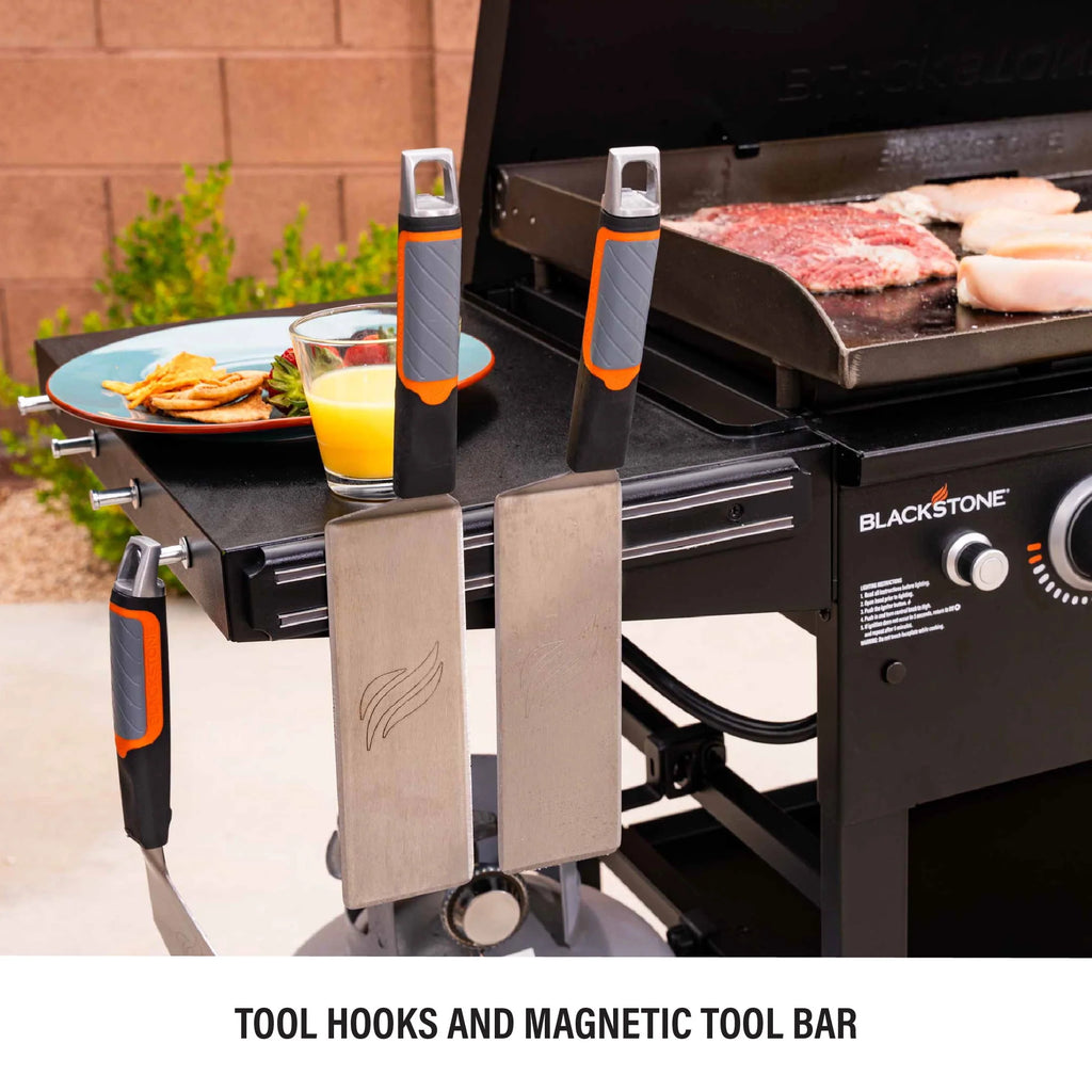 4-Burner Propane Griddle with Hard Cover F38347