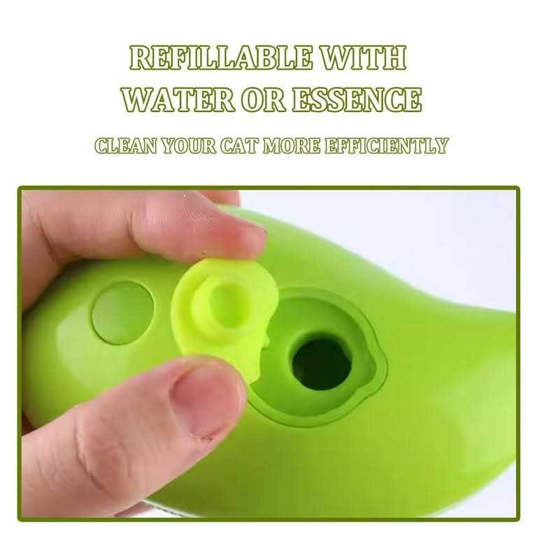 3 In1 Self Cleaning Steam Cat Brush Y69593